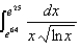 Evaluate the definite integral.