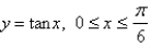 <strong>Determine a region whose area is equal to .</strong> A) B) C) D) E)