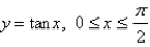 <strong>Determine a region whose area is equal to .</strong> A) B) C) D) E)