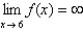 Choose an equation from the following that expresses the fact that a function f is continuous at the number   . A)    B)    C)    D)    E)   
