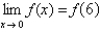 Choose an equation from the following that expresses the fact that a function f is continuous at the number   . A)    B)    C)    D)    E)   