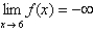 Choose an equation from the following that expresses the fact that a function f is continuous at the number   . A)    B)    C)    D)    E)   