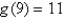 If f and g are continuous functions with   A)    B)    C)    D)    E)   