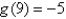 If f and g are continuous functions with   A)    B)    C)    D)    E)   