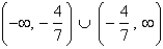  Find the domain of the function.   A) (- \infty , 0)   \cup  (0,  \infty )  B) (- \infty , 0)  C)    D)    