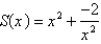 An open rectangular box with volume     has a square base. Express the surface area of the box as a function   of the length   of a side of the base. A)    B)    C)    D)    E)   