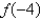 The graphs of   and   are given.Find the values of   and   .  