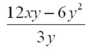 <strong>Simplify and collect like terms: </strong> A) 4x + 2y B) 4xy - 2y C) 4xy + 2y<sup>2</sup> D) 4x - 2y E) 4xy - 2y<sup>2</sup>