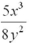 <strong>Simplify the following: </strong> A) B) C) D) E)