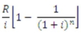 <strong>Calculate the result to the nearest cent given n = 3; i = .087 and R = $925 </strong> A) $18,716.57 B) $22,512.13 C) $5,341.55 D) $2,354.02 E) $2,158.21