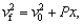 In the expression   where x has units metre (m) , and v<sub>f</sub> and v<sub>0</sub> have units m/s, what are the units for P? A) m/s B) m C) m/s<sup>2</sup> D) no units