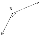 Classify the angle as acute, right, obtuse, or straight. -  A) Straight B) Obtuse C) Right D) Acute