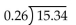 Perform the indicated operations. Round the result to the nearest thousandth if necessary. -  A) 590 B) 3.988 C) 5.9 D) 59