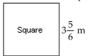  Solve. -Find the area and perimeter of the figure:   A)   \text { area: } 14 \frac { 25 } { 36 } \mathrm {~m} ^ { 2 } \text {; perimeter: } 15 \frac { 1 } { 3 } \mathrm {~m}  B)   \text { area: } 7 \frac { 2 } { 3 } \mathrm {~m} ^ { 2 } \text {; perimeter: } 12 \frac { 5 } { 6 } \mathrm {~m}  C)   \text { area: } 9 \frac { 25 } { 36 } \mathrm {~m} ^ { 2 } \text {; perimeter: } 15 \frac { 1 } { 3 } \mathrm {~m}  D)   \text { area: } 9 \frac { 25 } { 36 } \mathrm {~m} ^ { 2 } \text {; perimeter: } 12 \frac { 5 } { 6 } \mathrm {~m}