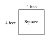 <strong>Find the perimeter. </strong> A)8 ft B)16 ft C)12 ft D)20 ft