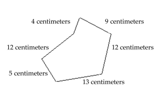 <strong>Find the perimeter. </strong> A)43 cm B)55 cm C)60 cm D)47 cm