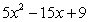 What value of makes a minimum?     A) 1.5 B) 2 C) 3 D) 3.5