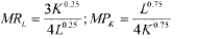 Suppose a firm with a production function given by Q = 4K<sup>0.25</sup>L<sup>0.75</sup> produces 100 units of output. The firm pays a wage of $30 per units and pays a rental rate of capital of $10 per unit. (Note:   )  The minimum cost of producing 100 units of output is: A)  $3,000. B)  $2,250. C)  $800. D)  $1,000.