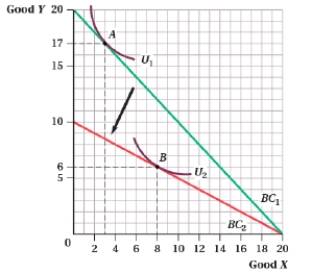 (Figure: Good Y and Good X IV)  The cross-price elasticity of demand for good X with respect to good Y is _____ in panel (a)  and _____ in panel (b) . Panel (a)  Panel (b)      A)  zero; negative B)  negative; positive C)  positive; negative D)  negative infinity; positive 