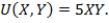 Suppose that there are two goods, X and Y. The utility function is    The price of Y is $1 per unit and the price of X is P. Derive the Hicksian demand curve for X for utility equal to 50,000 units.