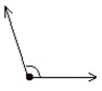 Classify the angle as acute, right, obtuse, or straight.   A) Acute B) Obtuse C) Straight D) Right