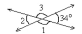 Find the measures of angles 1, 2, and 3.  