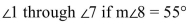Find the measure of   .  