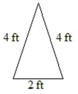 Classify the triangle according to sides and angles.  