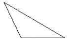 Classify the triangle according to angles.   A) Obtuse B) Right C) Acute