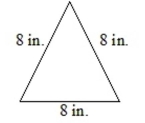 Classify the triangle according to sides and angles.   A) Scalene and acute B) Equilateral and acute C) Scalene and obtuse D) Isosceles and obtuse