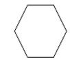 Identify the polygon and find the sum of the measures of the angles.   A) Hexagon; 720° B) Heptagon; 900° C) Heptagon; 720° D) Hexagon; 900°