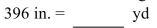 Convert the units of length using dimensional analysis.  