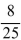Solve the proportion.   A)    B)    C) 32 D) 8