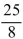 Solve the proportion.   A)    B)    C) 32 D) 8