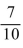 Change the fraction to a decimal.  