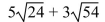 Perform the indicated operation and simplify the answer.   A)    B)    C)    D) Cannot be simplified.