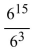 Simplify and write the answer in exponential notation using positive exponents.  