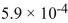 Write   in decimal notation.