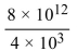 Divide. Write the answer in scientific notation.  