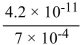 Divide. Write the answer in scientific notation.  