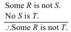 Determine whether the argument is valid or invalid.   A) Valid B) Invalid