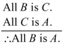 Determine whether the argument is valid or invalid.   A) Invalid B) Valid