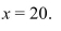 Use the equation of the regression line to predict y when     A) 50 B) 40 C) 48.5 D) 45.5