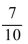 If the odds against a horse winning a race are 7:3, what is the probability that the horse will win the Race? A)    B)    C)    D)   