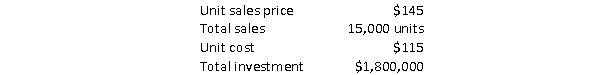 Lochte Inc.has collected the following data concerning one of its products:   The markup percentage is A) 20.69%. B) 22.59%. C) 25%. D) 26.09%.