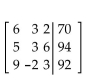 Write the augmented matrix for the system. -  A)    B)    C)    D)   