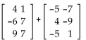 Find the sum, if possible. -  A)    B)    C)    D)   