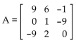 For the given matrix A, find -A. -  A)    B)    C)    D)   
