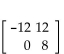 Find the indicated matrix. -  Find 4A. A)    B)    C)    D)   