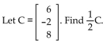 Find the indicated matrix. -  A)    B)    C)    D)   